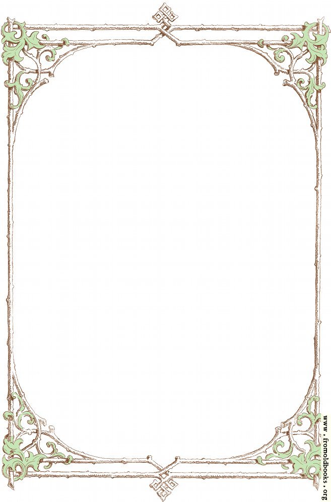 Free clip-art: Victorian leaf border clipart. Free clip-art: Victorian