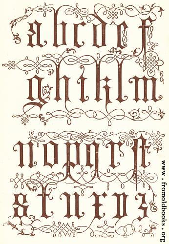 ornamental alphabets 