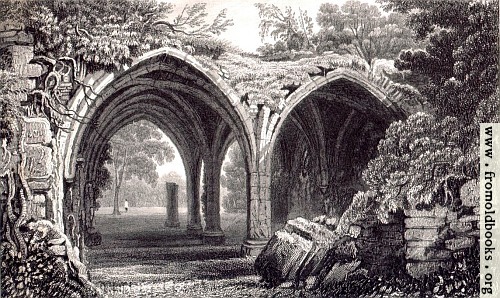 53 remains of cloisters of margam abbey 500x298