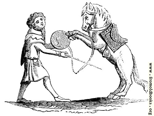 784.—Horse Beating a Tabor.