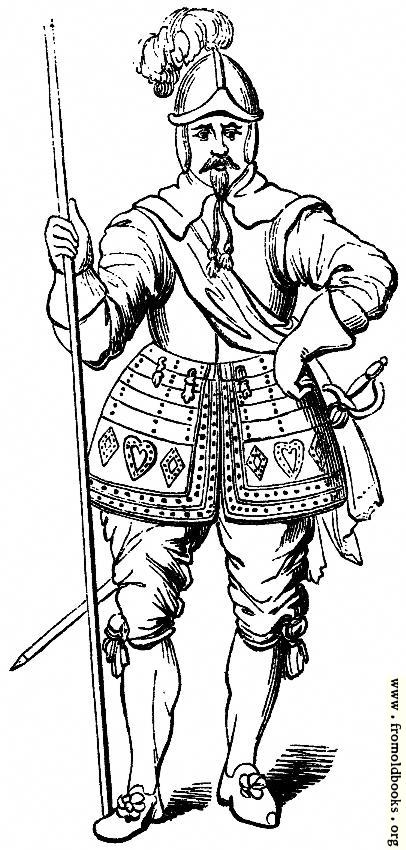 Pikeman, 1635.