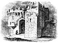 Beamaris Castle: entrance