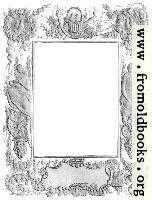 Ornate Victorian border or frame