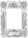 Ornate Victorian border or frame