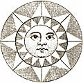 [Picture: Plate XLII.—Astronomy: detail: the face of the sun.]