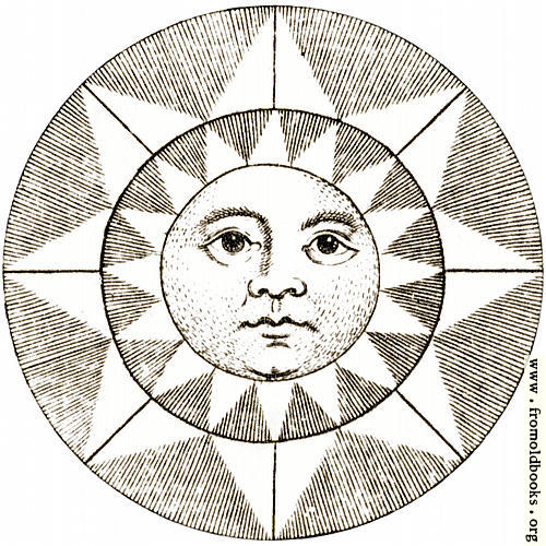 [Picture: Plate XLII.—Astronomy: detail: the face of the sun.]