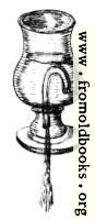 Plate XCIX.—Hydrostatics.—Fig. 8. Cup of Tantalus (no letters)