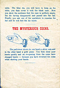 [Picture: Page 7: The Mysterious Coins.]
