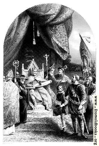 [Picture: King John Sealing Magna Charta]