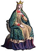 [Picture: Mediæval Queen]