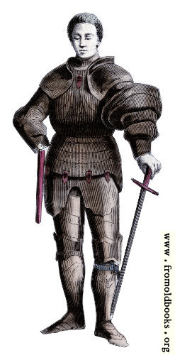 [Picture: Costume of Fifteenth Century Knight]