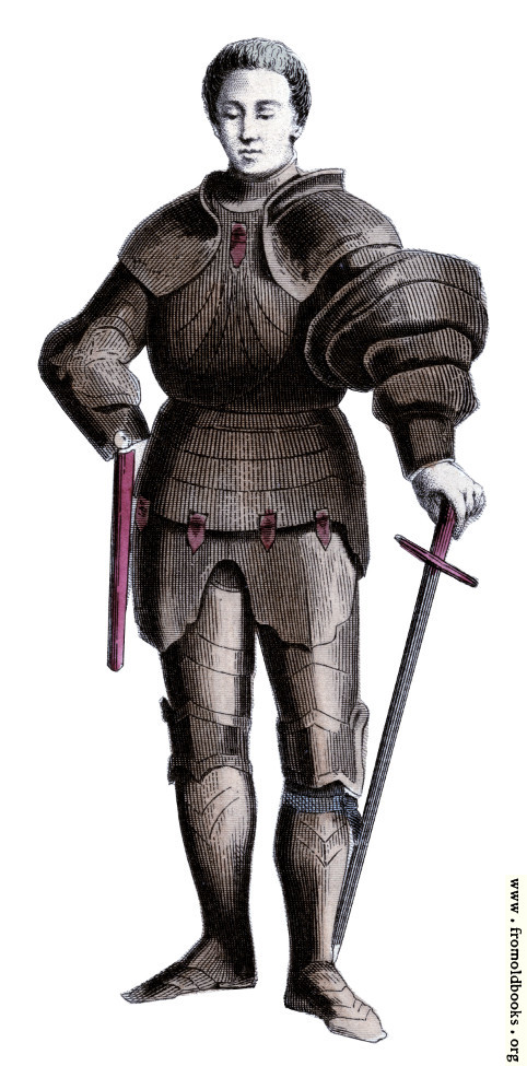 [Picture: Costume of Fifteenth Century Knight]