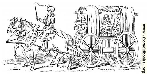 [Picture: Carriage of the Fifteenth Century.]