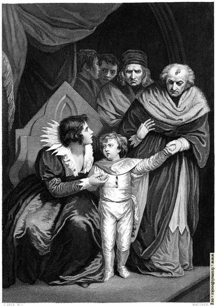 [Picture: Elizabeth Woodville Surrendering Her Son]