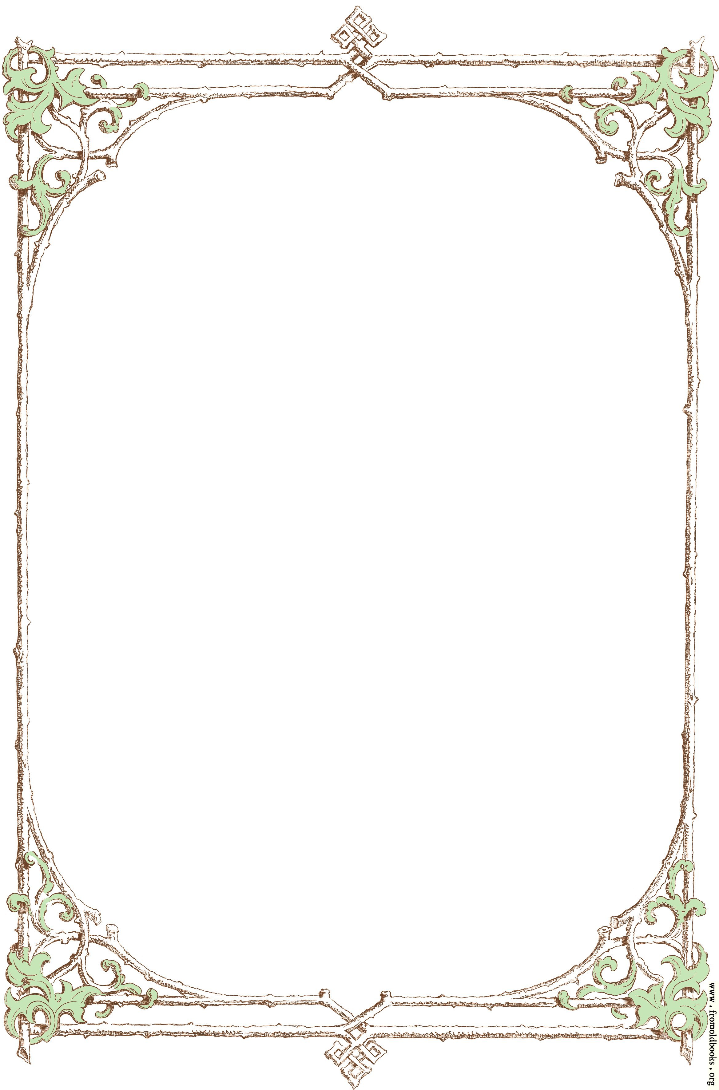 free clipart green borders - photo #42