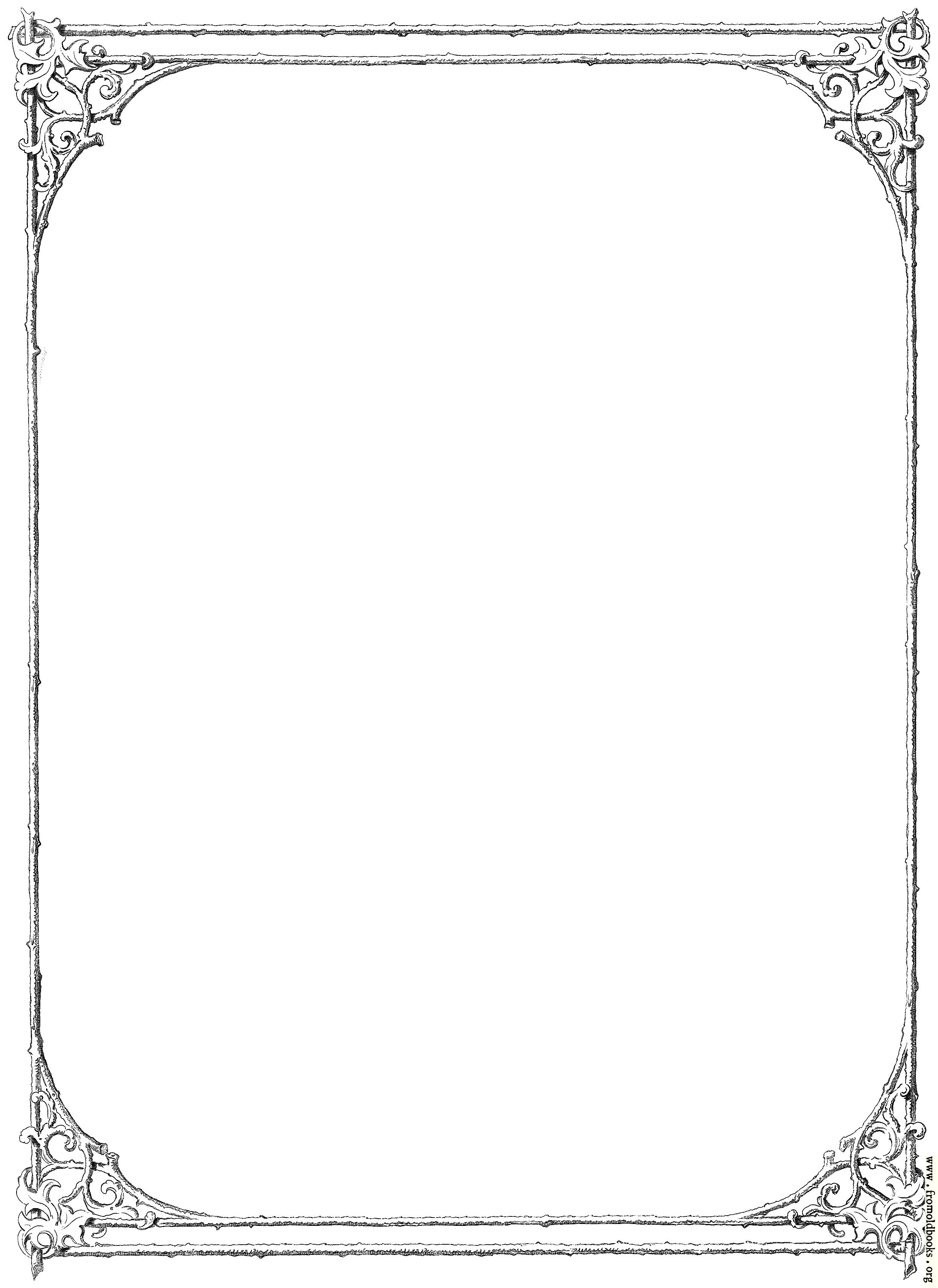 free clip art borders ornate - photo #30