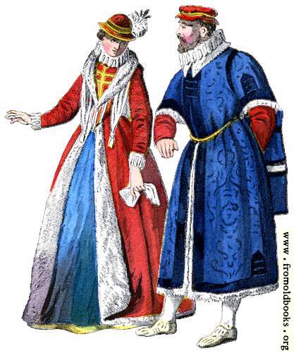 [Picture: Sixteenth-century noble couple]