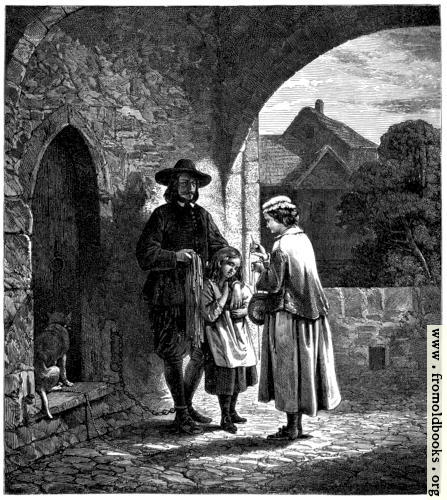 [Picture: John Bunyan at Bedford Gaol.]