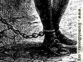 John Bunyan’s chained leg in prison