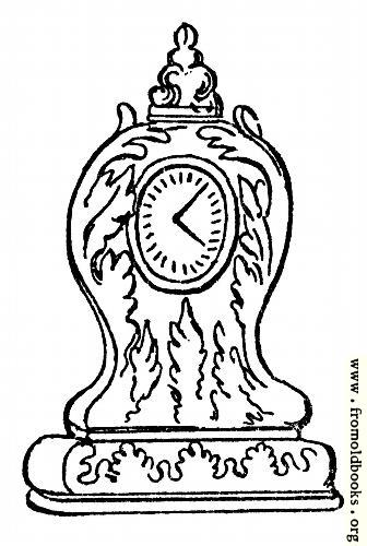 [Picture: Queen Anne Clock]