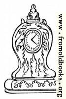 [picture: Queen Anne Clock]
