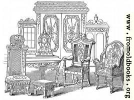 [picture: Specimens of Furniture, Time of Anne.]
