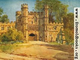 Gatehouse, Battle Abbey (wallpaper version)
