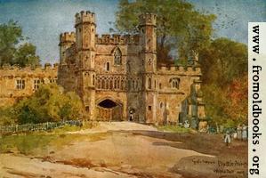 [picture: Gatehouse, Battle Abbey.]