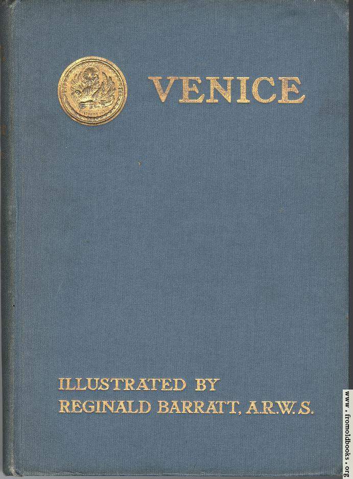 [Picture: Front Cover, Venice]