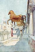 Frontispiece: The Horses of San Marco, Looking North.