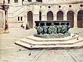 63.âBronze Well-Head by AlberghettiâCourtyard of the Palazzo Ducale.