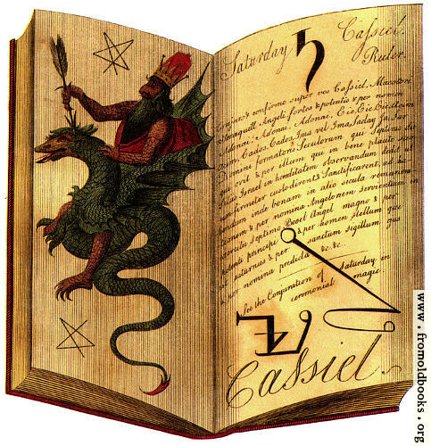 [Picture: Book of Spirits: detail: the Open Book]