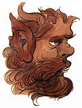 Heads of Evil Demons No. 2.—Vessels of Wrath—Theutus.