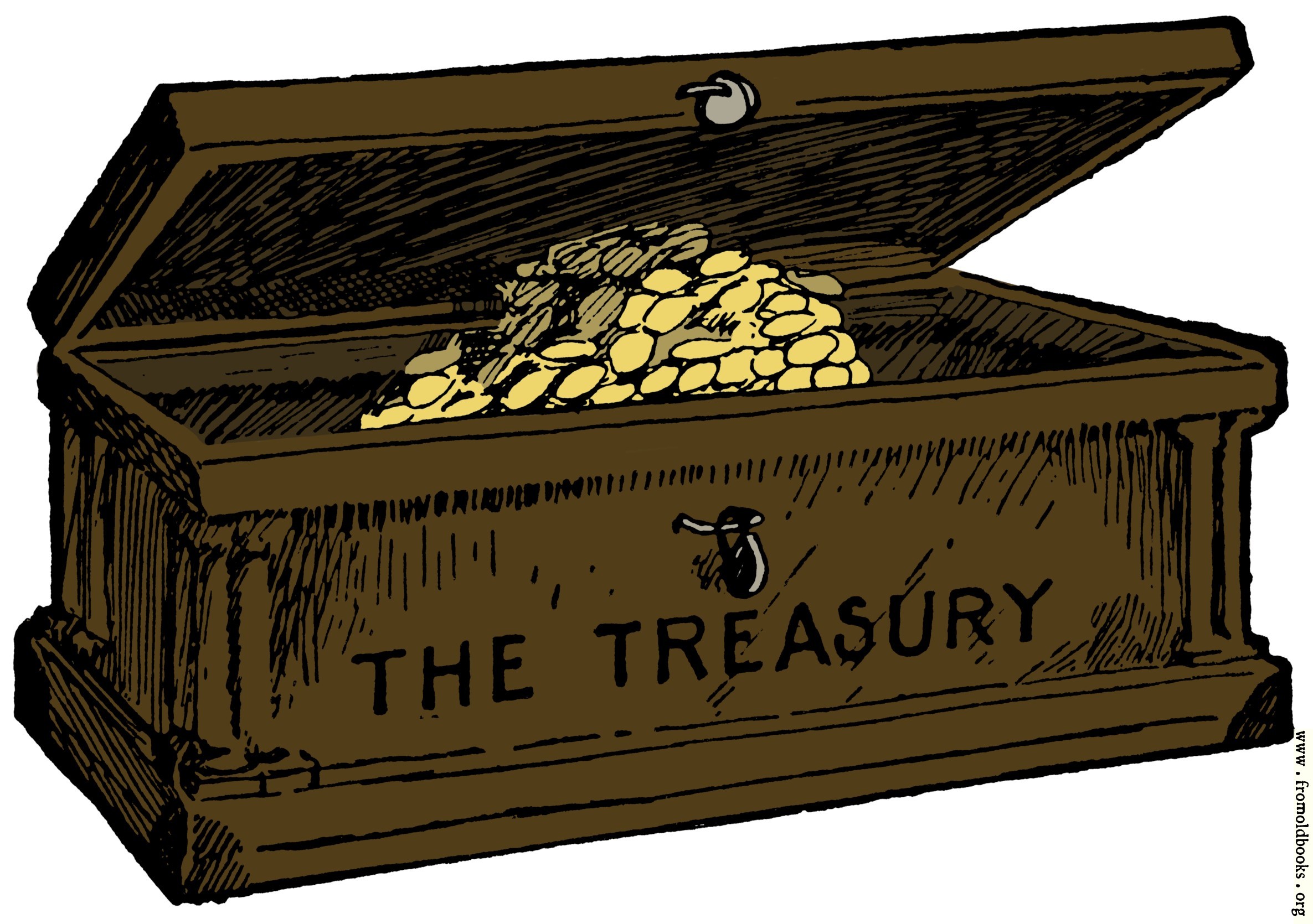 [Picture: Money Chest: The Treasurey (Coloured version)]