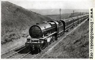 [picture: 1.---``Royal Scot'' train, near Shap summit, Engine No. 6134 ``Samson'']