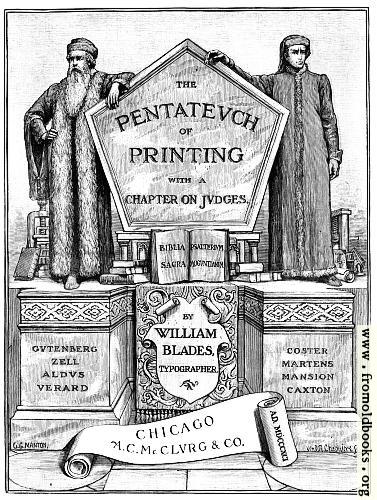 [Picture: Title Page, Pentateuch of Printing]