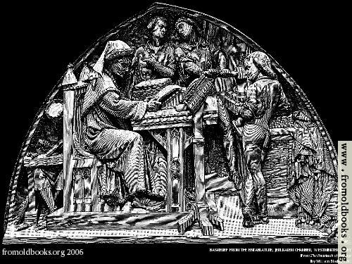 [Picture: Bas-Relief From the Entablature, Jerusalem Chamber, Westminster Abbey]