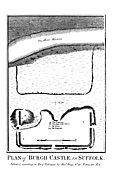 [Picture: Plan of Burgh Castle in Suffolk.]