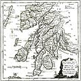 [Picture: A New & Correct MAP of the Counties of Argyle, Bute and Dumbarton]