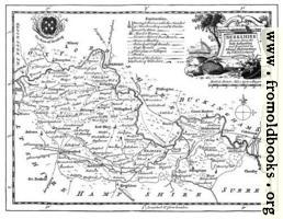 Antique Eighteenth-Century Map of Berkshire