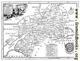 Eighteenth-Century Map of Gloucestershire