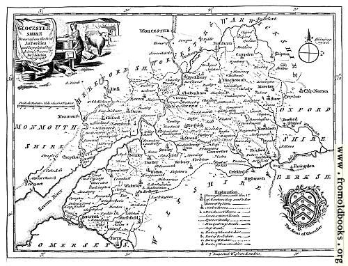 [Picture: Eighteenth-Century Map of Gloucestershire]