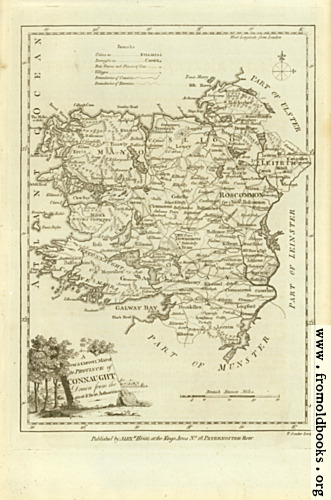 [Picture: Antique Map of Connaught]