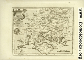 Antique Map of Hampshire