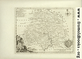 Antique Map of Herefordshire