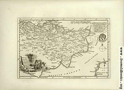 [Picture: Antique Map of Kent]