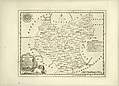 [Picture: Antique Map of Leicestershire]