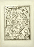 [Picture: Antique Map of Lincolnshire]