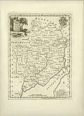 [Picture: Antique Map of Monmouthshire]