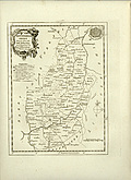 [Picture: Antique Map of Nottinghamshire]